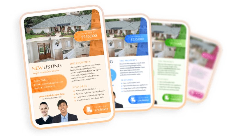 real estate templates for selling homes and more