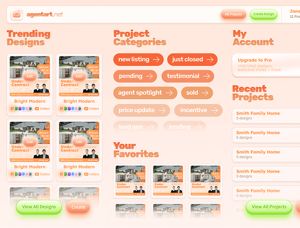 Agent Art app preview